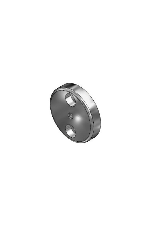 Wall brackets for two types of medical rails, stainless steel, JB 286-00-00 Wall brackets for two types of medical rails, stainless steel, JB 286-00-00