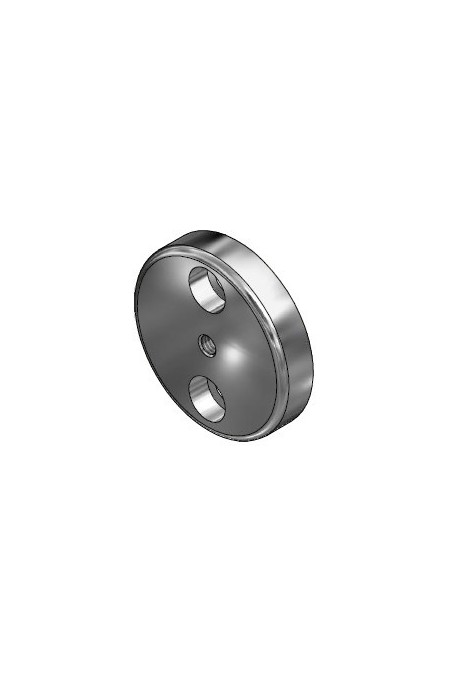Wall or equipment fittings for medical rails, stainless steel, JB 286-00-00 by JB Medico