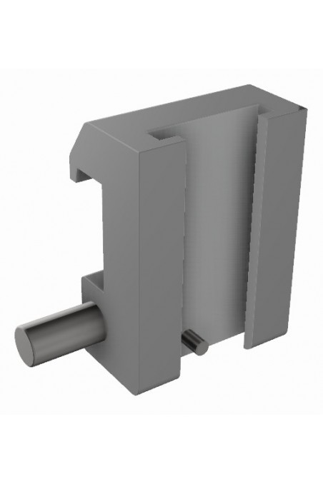 Slide clamp half model, with one ball clasp and T-slot. JB 146-00-00 by Jb Medico