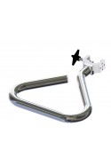 Håndtag, dropstativ rustfast stål, ergonomisk greb. JB 294-00-05 af JB Medico