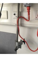 Kabelclips, Ø20 mm til rør/søjle, JB 56-00-00 af JB Medico