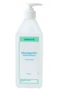 Ceduren, Ethanol gel 85% håndsprit, med pumpe 2 ml. dosering, 600 ml. flaske, JB 72-887-38-01 af JB Medico