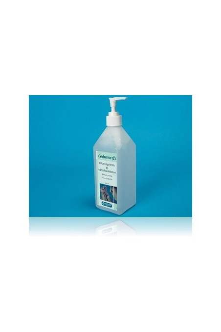 Ceduren, Gel d’éthanol 85% désinfectant pour les mains, avec pompe dosage 2 ml, flacon de 600 ml, JB 72-887-38-01 par JB Medico