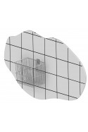 Wire basket 15 L, conical, hook for T-slot, JB 161-02-01 by JB Medico