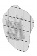 Wall brackets for 25 L wire basket. JB 281-00-00 by JB Medico