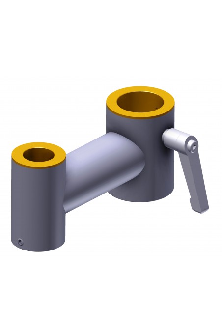 Pole Clamp, Ø30x20mm for mounting LCD Monitors on pipe or column, by JB 64-00-00