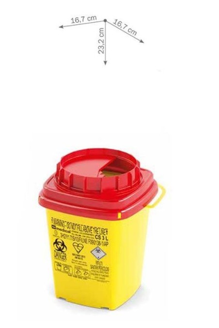 Bracket for Sharps containers, Ovale, 142x143mm, JB 169-00-00 by JB Medico