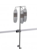 Krogtop, vinklet, 3-kroge til dropstativ, JB 212-00-00 af JB Medico