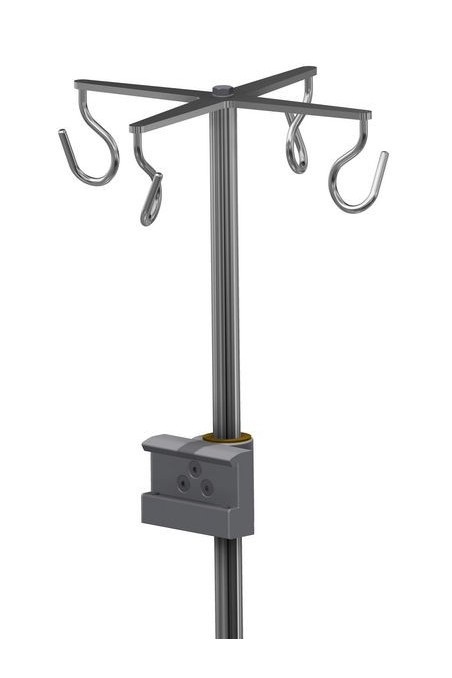 4 stærke kroge, dropstativ. JB 190-00-08 af JB Medico