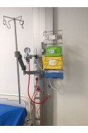 4 stærke kroge, dropstativ. JB 190-00-08 af JB Medico
