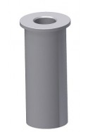 Abrazadera De Rieles, modelo estrecho, con bloqueo de bola y casquillo de plástico de Ø9,6 mm, JB 126-09-06 by JB Medico