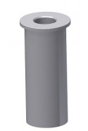 Kulisseklo, smal model, med kuglelås og Ø9,6 mm plastbøsning, JB 126-09-06 af JB Medico