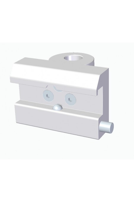 Fixing device for rail clamps and multi brackets, Ø18mm hole. JB 205-00-18