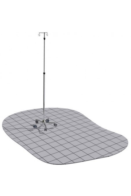 Hjulbase, lige ben til dropstativ, JB 306-00-00 af JB Medico