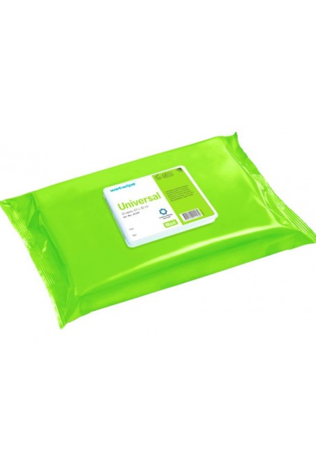 Wet Wipe Alergia Universal al Asma, MINI, verde, 43×30 cm, 41153, por JB Medico
