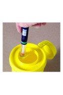 Klinion Easycare, recipiente para agujas, amarillo, con tapa de cánula aprobado por la ONU, 1,5 litros, JB 315-89-11 by JB Medic