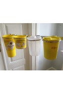Klinion Easycare, 1,5 L Sharp Container yellow, easy syringe detachment, JB 315-89-11 by JB Medico