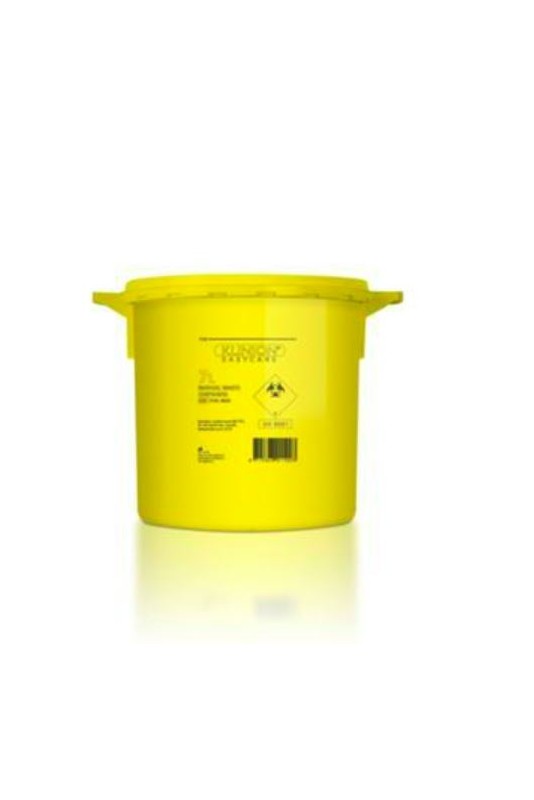 Klinion Easycare, 21 L Sharp Container yellow, easy syringe detachment, JB 315-89-36 by JB Medico