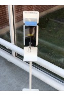 Cover and lock for wire dispensers in polished stainless steel, JB 25-06-20 by JB Medico