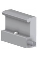 Rail Clamp, wide model, locked with one ball lock, JB 103-00-00 by JB Medico
