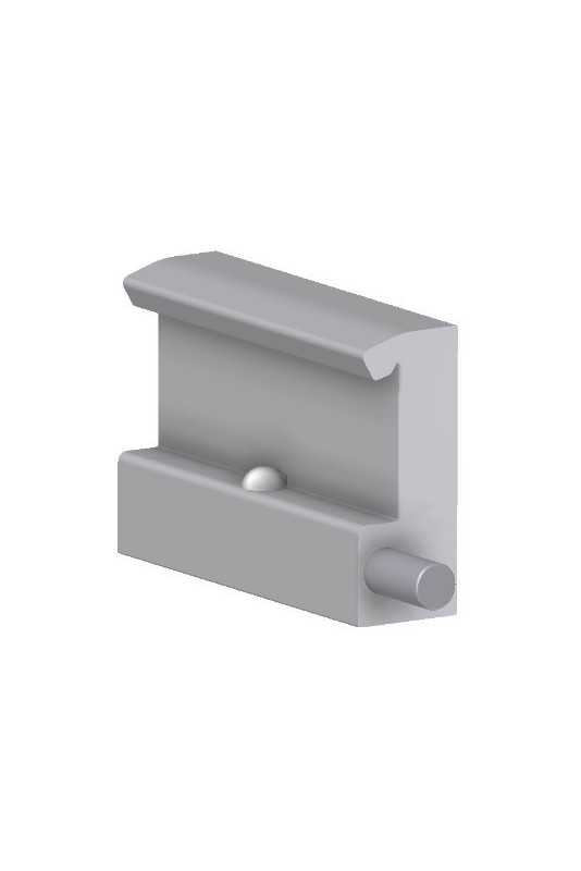Rail Clamp, wide model, locked with one ball lock, JB 103-00-00 by JB Medico Rail Clamp, wide model, locked with one ball lock, JB 103-00-00 by JB Medico