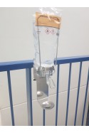 Dispenser, 6 cm arm, drip tray and adapter bracket for 1-litre bags, JB 98-213-102 by JB Medico