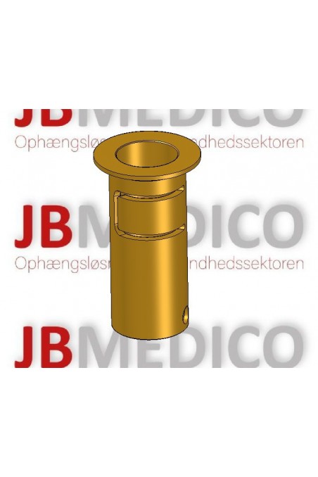 Messing bøsninger med hul, Ø20 mm.  JB 22-00-05 af JB Medico