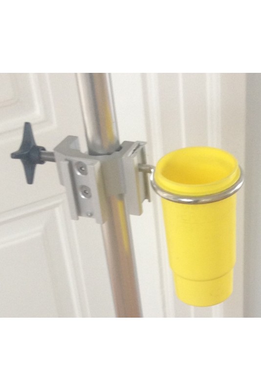 Bracket for Sharps containers, round, Ø73 mm, JB 1500000 S