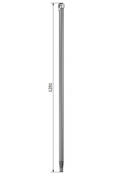 Columna de soporte "Tubo exterior", recta, largo 1.281 mm. JB 317-00-06 by JB Medico
