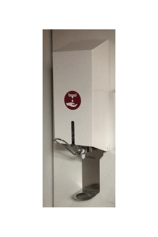 Cover and lock for wire dispensers in polished stainless steel, JB 25-06-20 by JB Medico