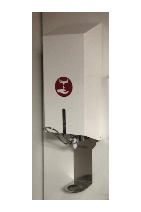 Cover and lock for wire dispensers in polished stainless steel, JB 25-06-20 by JB Medico
