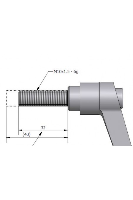 Asa de bloqueo, acero inoxidable M6X20 mm.. JB 94-00-00 por JB Medico