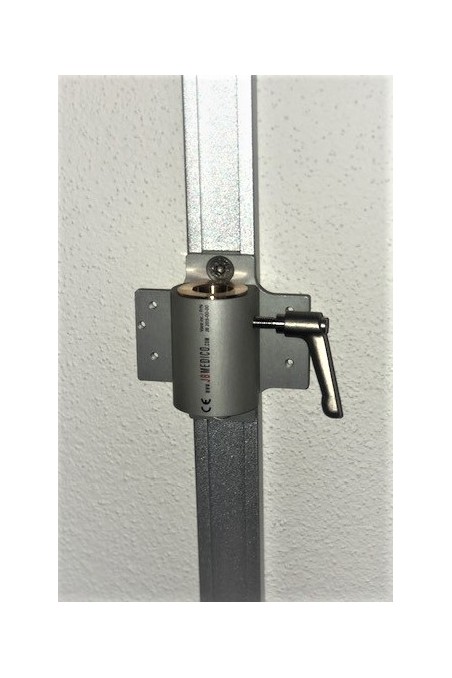 Glidebeslag i aluminium, låsbar til T-spors skinner, JB 90-92-05-30 af JB Medico