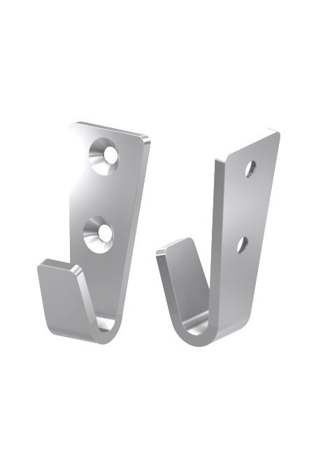 Soporte de pared para trapecios de cama y otros accesorios  en acero inoxidable, JB 146-45-38 by JB Medico