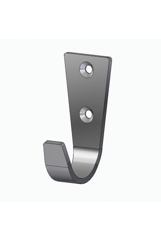 Wall bracket, bed Gallows in stainless steel up to Ø38 mm. JB 146-045-38 by JB Medico