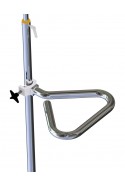 IV Stand-V3, semicircular plate base, three angled hooks, JB 1360-2250-V3 By Jb Medico