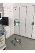 Teleskopstang, drop og infusionsstativer. JB 317-00-13 af JB Medico