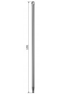 Hjulbase, buede ben, infusionsstativer. JB 332-00-00 af JB Medico