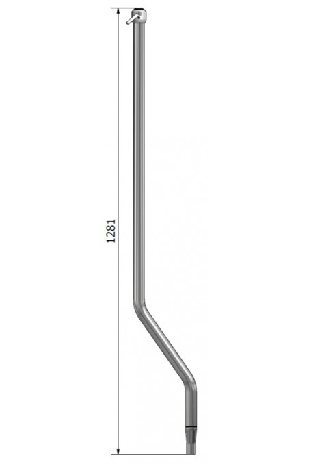 Hjulbase, buede ben, infusionsstativer. JB 332-00-00 af JB Medico