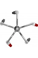 Hjulbase, lige ben til dropstativ, JB 306-00-00 af JB Medico