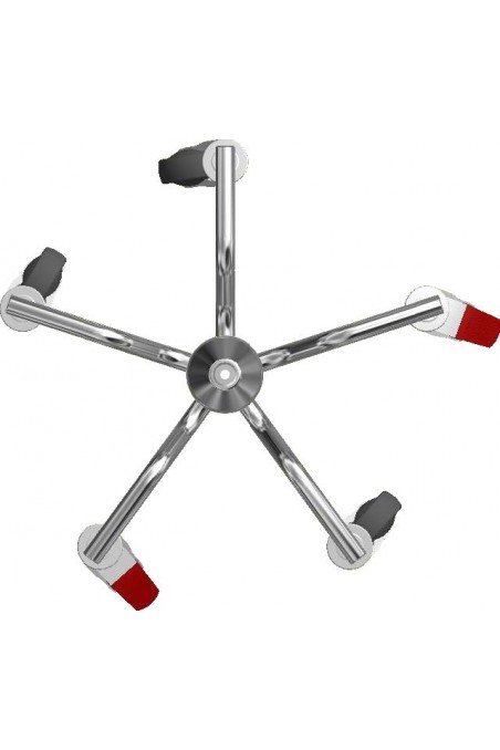 Hjulbase, lige ben til dropstativ, JB 306-00-00 af JB Medico