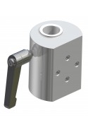 Fixing device for rail clamps and multi brackets, Ø18mm hole. JB 205-00-18