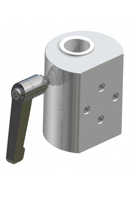 Fixing device for rail clamps and multi brackets, Ø18mm hole. JB 205-00-18
