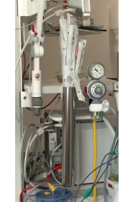 Soporte para catéteres con guía para ranura en T, acero inoxidable, JB 239-00-00 by JB Medico