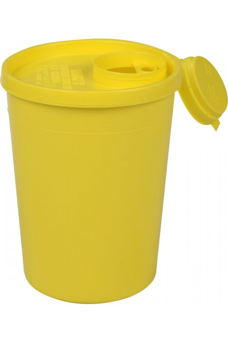 Uson cuve à canule, jaune, couvercle avec tirage de canule, 1,7 litre, JB 31-521-70-01 de JB Medico