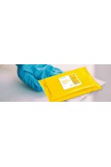 Wet Wipe, Triamin desinfektion og rengøring, maxi gul, 43 cm x 30 cm, 81153, af JB Medico