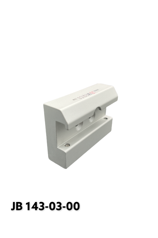 Rail Clamp, wide model, locked using two socket screws with three pcs. countersunk Ø6,6mm holes. JB 143-03-00 by JB Medico
