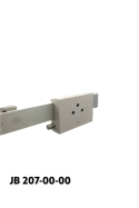 Slide clamp, wide model, locked with two ball locks. JB 207-00-00, by JB Medico