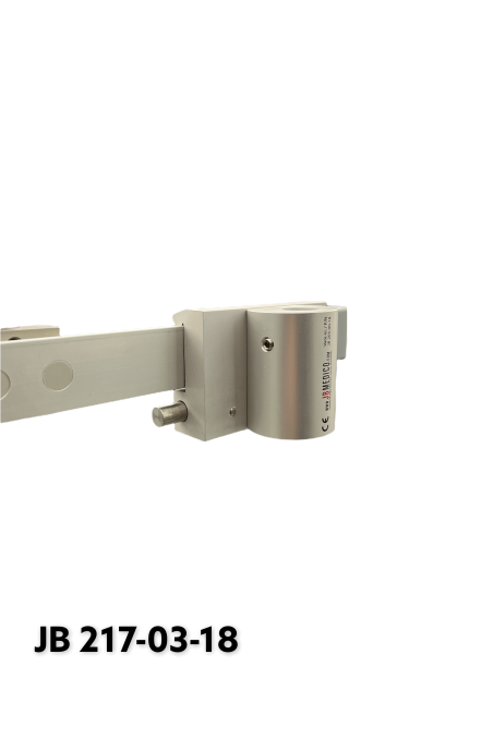 Slide clamp, wide model with one-ball clasp and Fixing device. JB 217-03-18 by JB Medico