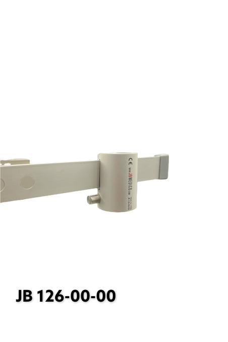 Slide clamp for medical lamps with ball clasp and Ø18 mm. hole. JB 126-00-00 by JB Medico